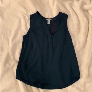 Forest Green H&M Sleeveless Blouse